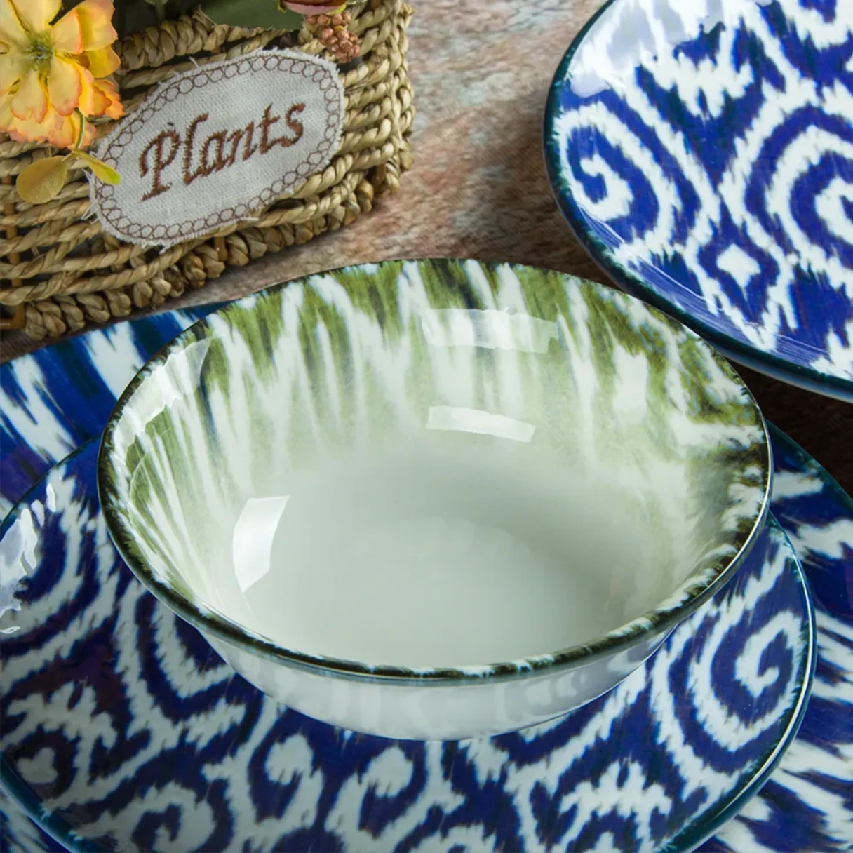 glass food containers with bamboo lids