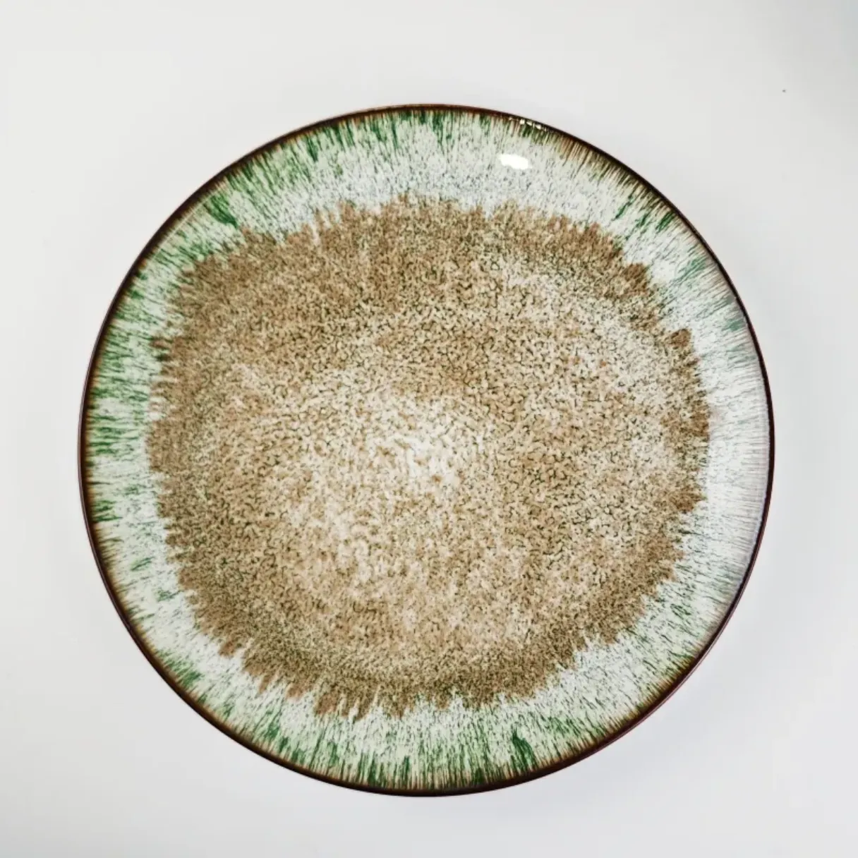 pad printing dinneware set reactive glaze effect pad printing dinneware set reactive glaze effect
