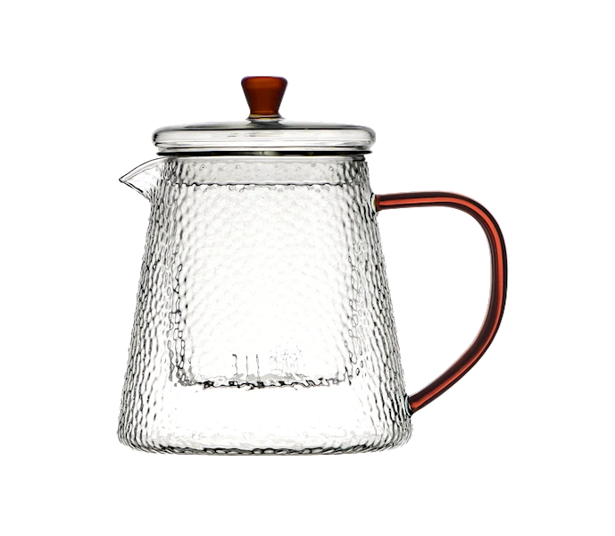 Hammered High-Borosilicate Tea Kettle