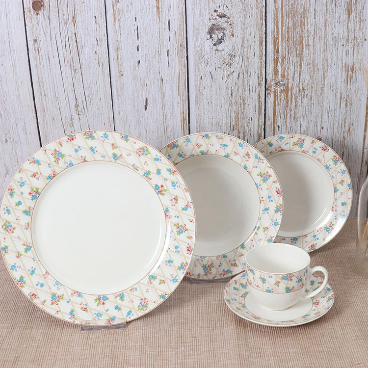 Floral Print pattern dinner set