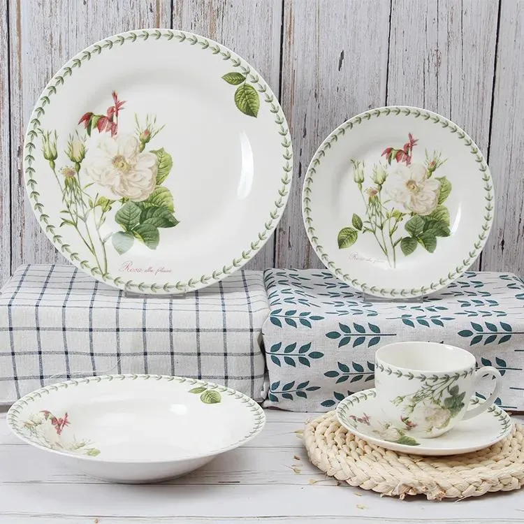 The Essential Everyday Ceramic Plate Set: Where Durability Meets Elegance