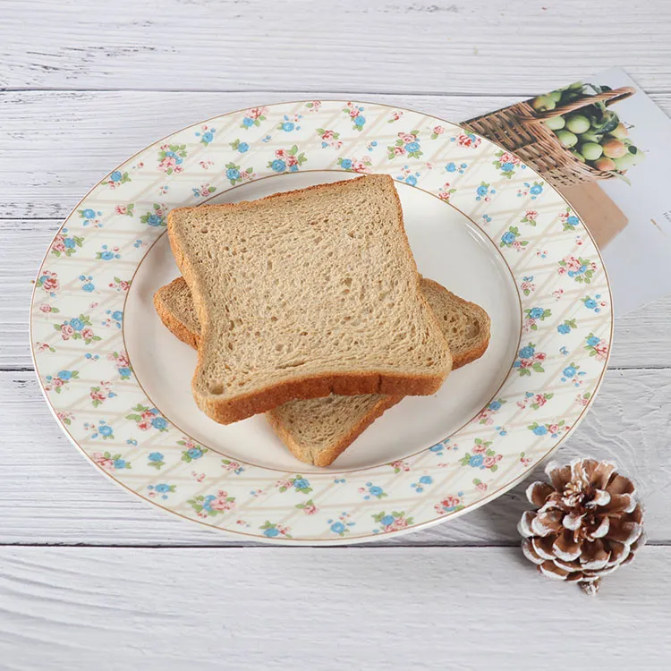 ceramic compartment dinner plates