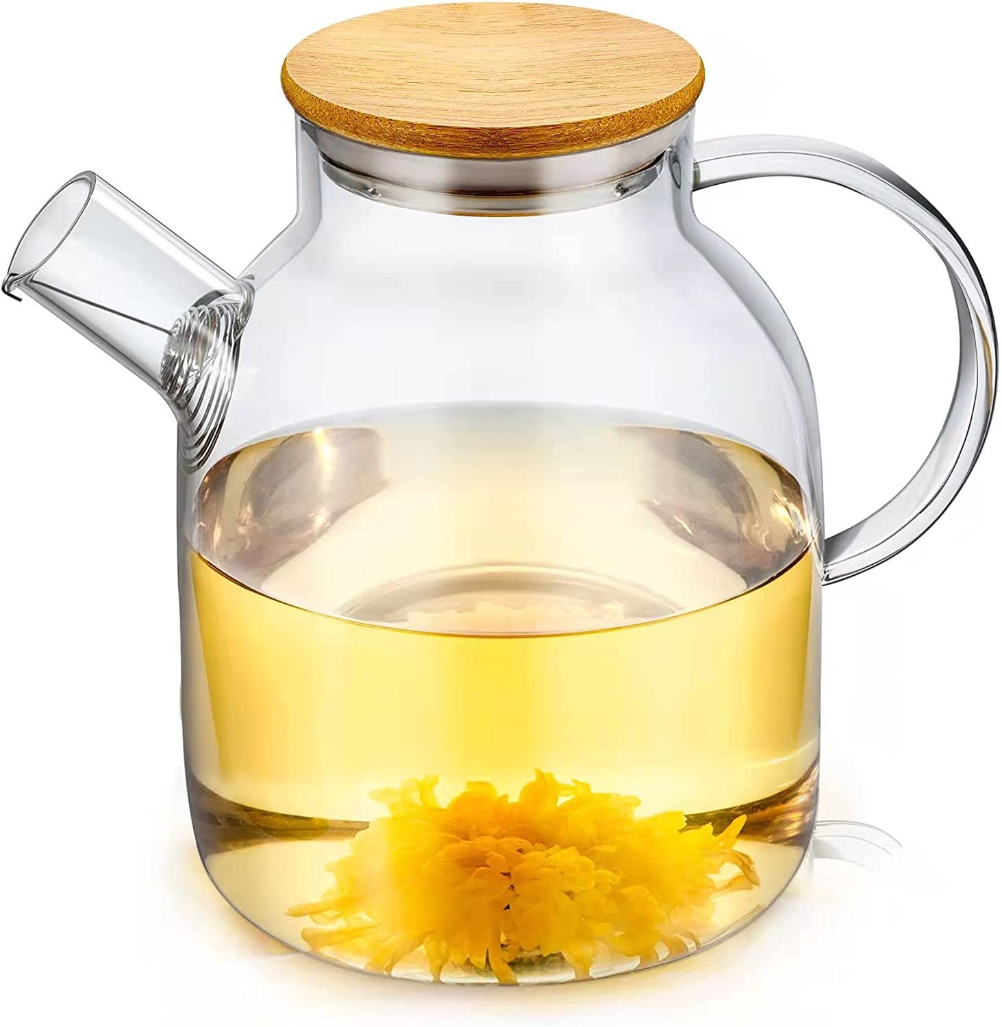 1800ml /60.9oz Pitcher with Bamboo Lid
