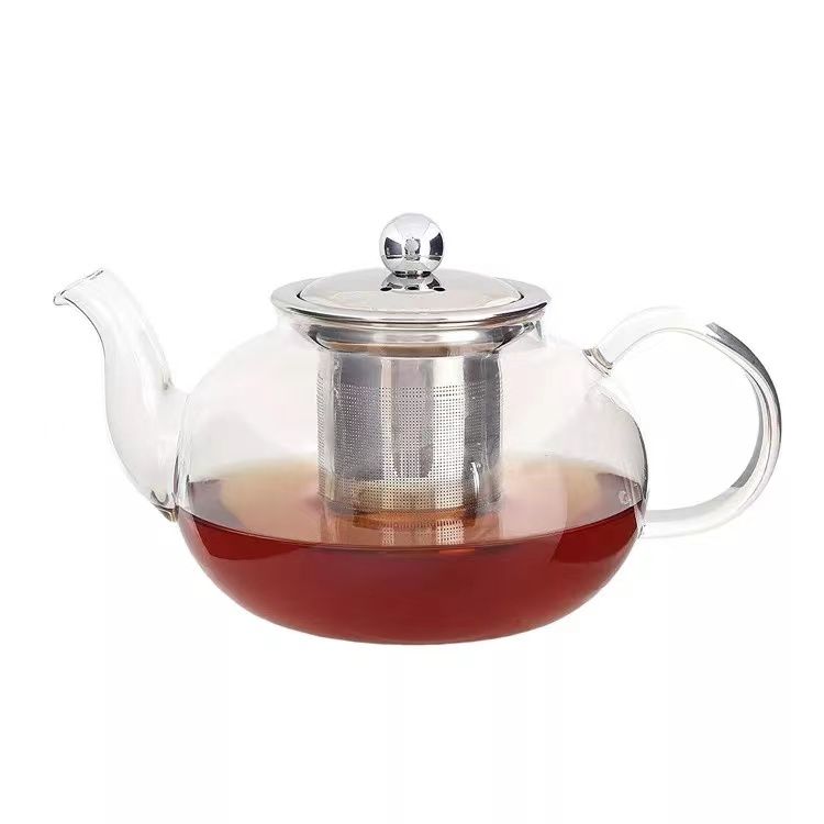 Heatproof Glass with Removable Stainless Infuser