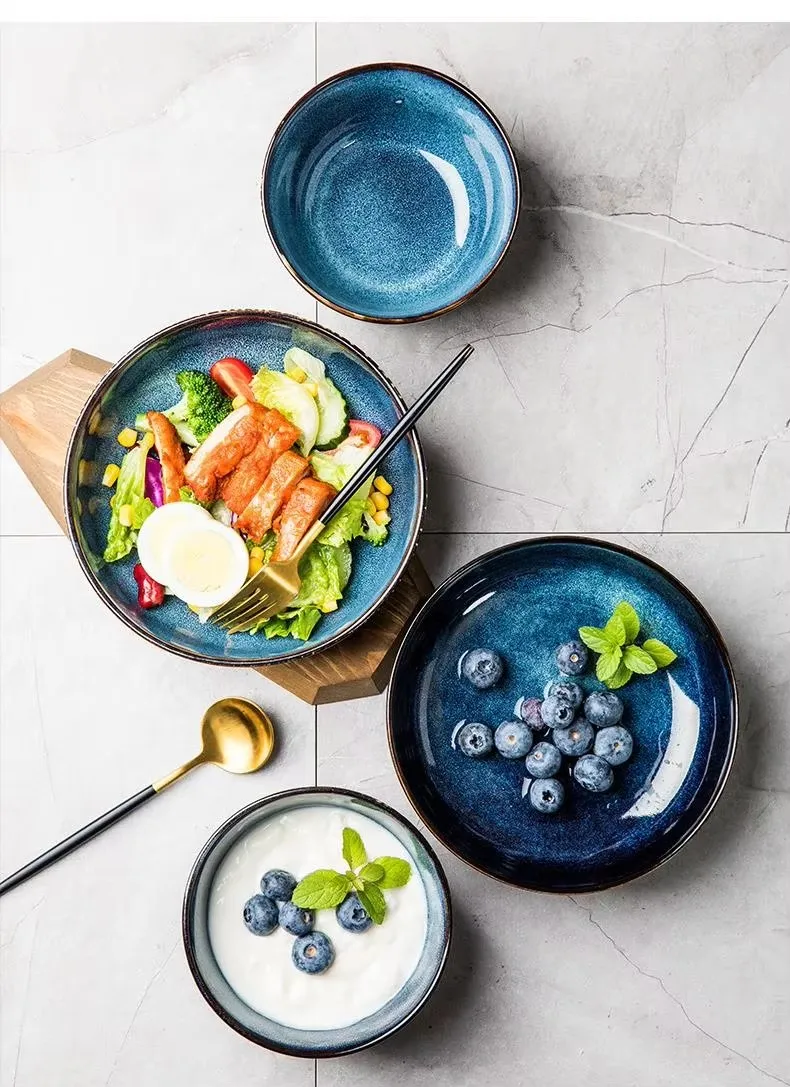 MAIXIN KITCHENWARE&#039;s Reactive Glaze Dinner Set