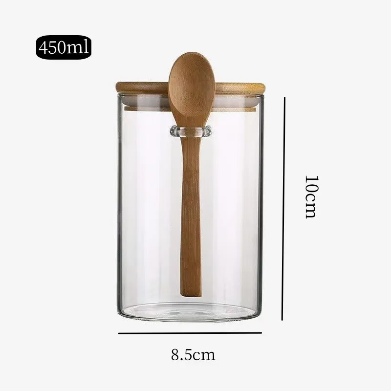 bulk glass jars with wood lids