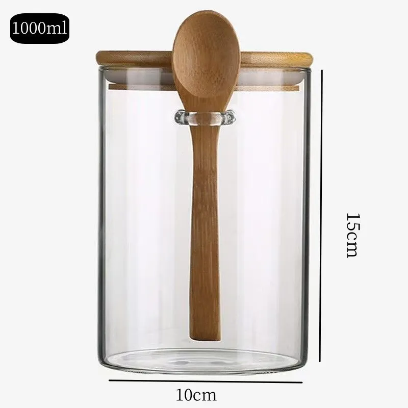 bulk glass jars with wood lids